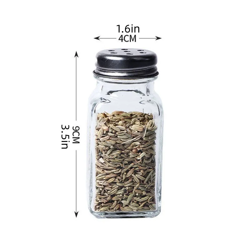 Kruidenpoeder opbergfles met lepel en micro trechter, glas, hoogte 51 Kruidenpoeder opbergfles met lepel en micro trechter, glas, hoogte 51