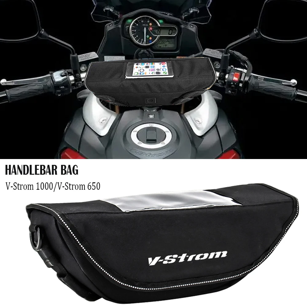 Borsa Da Viaggio Impermeabile Per Manubrio Borsa Da Viaggio Per Suzuki V-Strom 1000 V-Strom 650 V Strom Vstrom