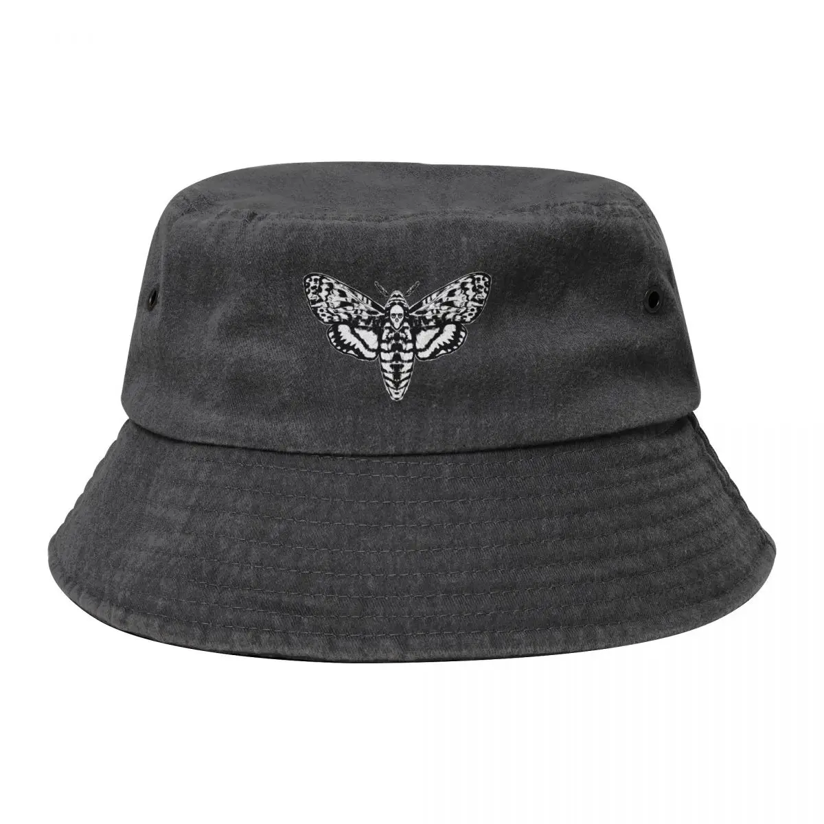 

Death's Head Moth Bucket Hat Rave Rugby Luxury Cap Women Men's