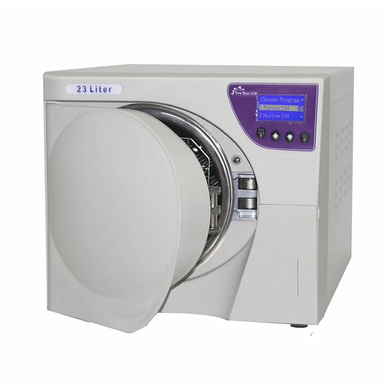 Sterilizzatore A Vapore Per Autoclave Pre-Vaccum Da Tavolo 23L Classe B