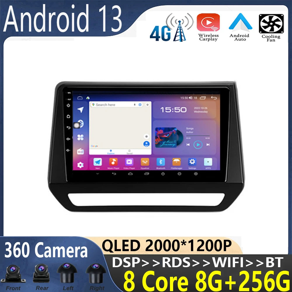 

9" android 13 For Renault Triber 2019 - 2020 For Nissan magnite 2021 RHD Car Radio Multimedia Video Player Navigation No 2din