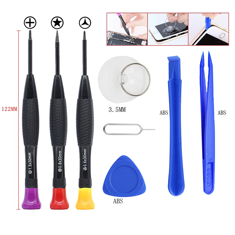 8 In 1 or 5 In 1 Mobile Phone Disassembly Tool  Set of Multifunction Screwdriver Set Repair Combination for IPhone and Android 25 in 1 multi purpose phillips screwdriver set combination mobile phone notebook disassembly repair kit