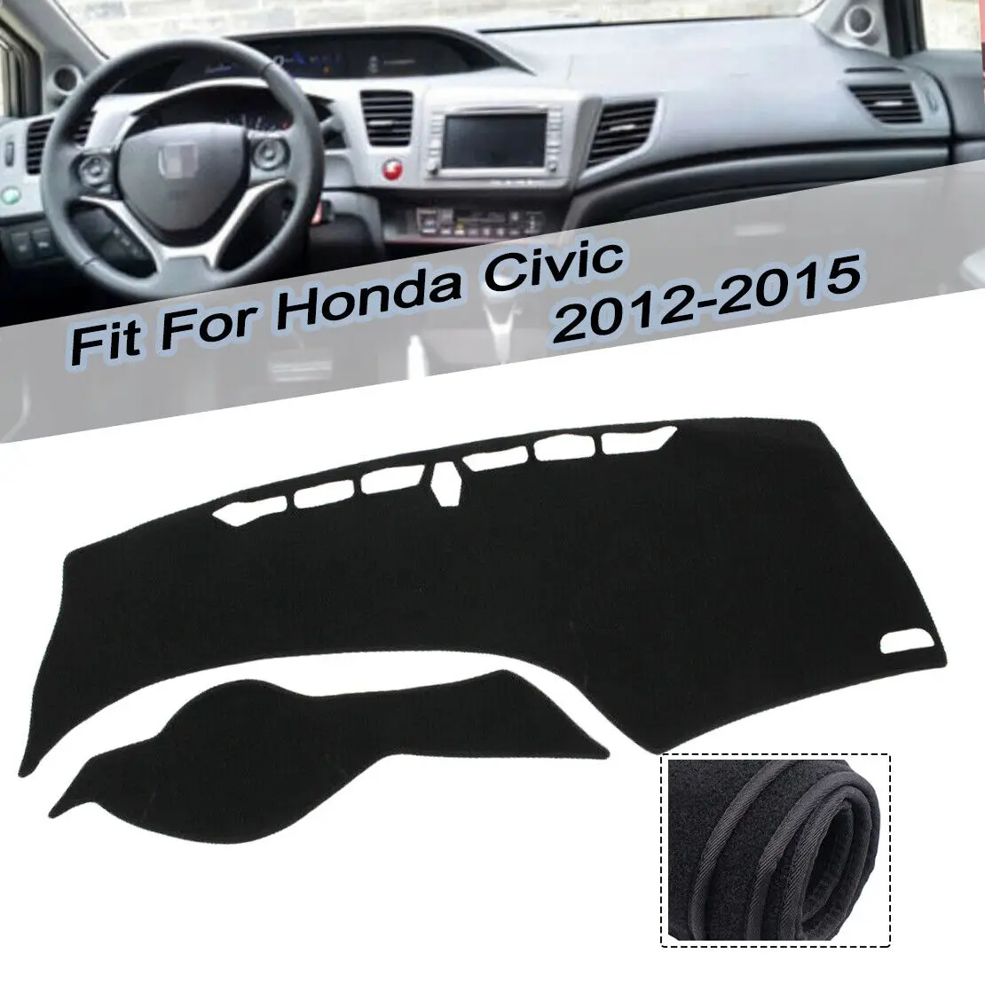 

Dashboard Dash Mat Cover Dashmat Sun Protector For Honda Civic 2012-2015