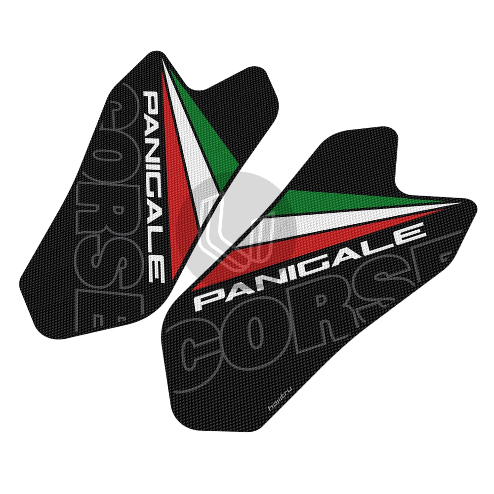 For Ducati Panigale 899 959 1199 1299 V2 Motorcycle Anti-slip Side Tank Pad Protection Knee Grip Mat