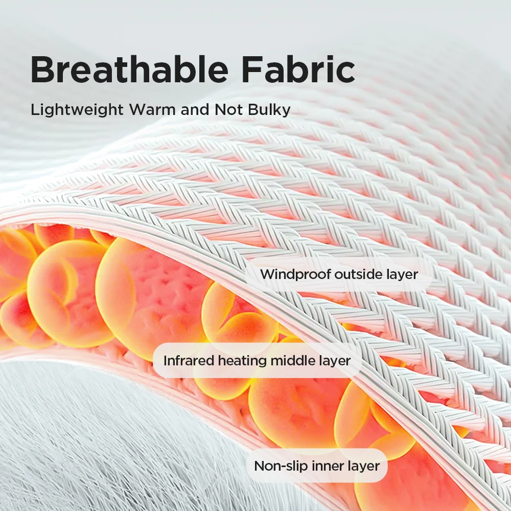 Heating Wrist Band Guard Wrap Neck Massager Vibration Ankle Wrist Massage Device