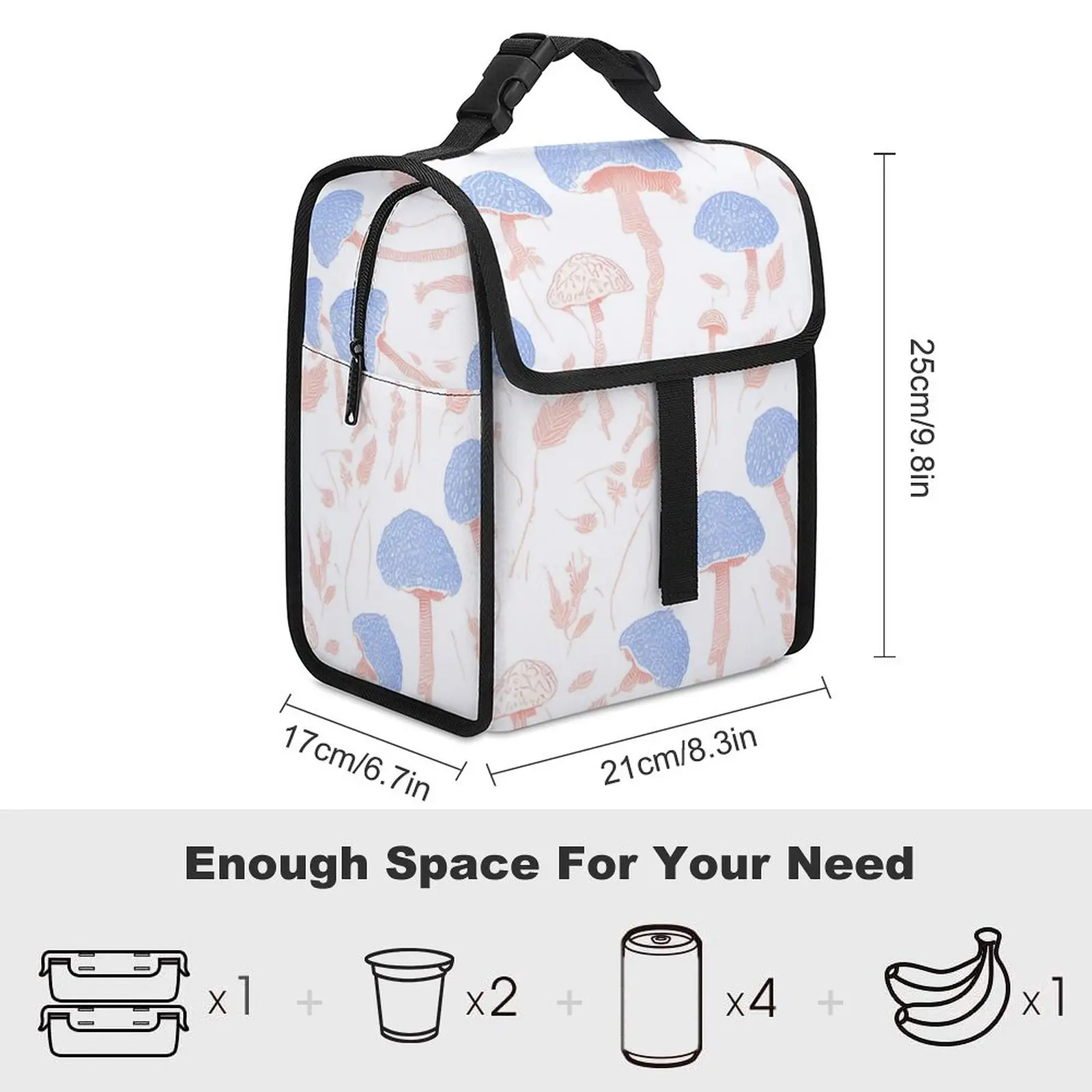 School Lunch Boxes for Children Insulated Bag Lunch Box Lunch Bags for Girls Bag for Meal Boxes Large Capacity Food Bag for Work