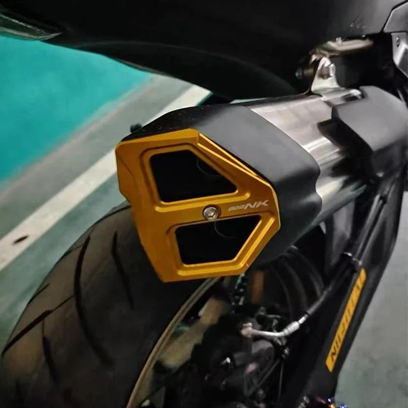 2023 800NK Accessiores CFMOTO NK 800 NK800 오토바이 배기 후드 가드 커버 후면 트림 장식 커버 파이프 테일 엔드