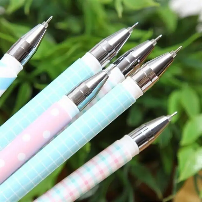 10 Stück/Set Bunte 0,38 mm Gel-Stift Blume Tier Sternenstern Süße Flora Farbige Gel-Stift niedliche Stifte für Schule Stationär – Detail 15