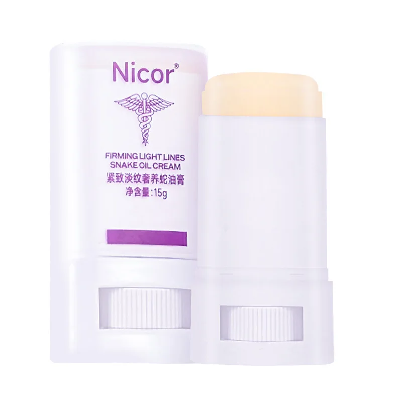 Skin Lifting Moisturizing Balm Stick Instant Wrinkle Remover Face Cream Snake Oil And Beeswax Cream Anti Aging Lifting Skin Care
