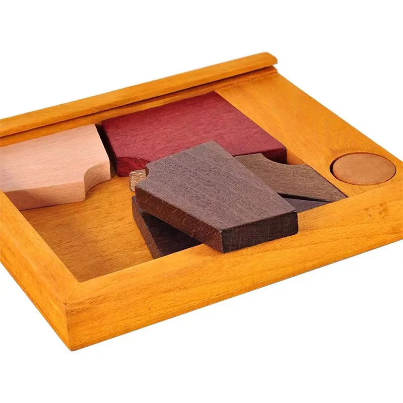 Luban Lock Box Brain Teaser Puzzles For Adults And Kids High Difficulty Iq Game Regalos Cumplea&ntilde;os Ni&ntilde;os Para Invitados