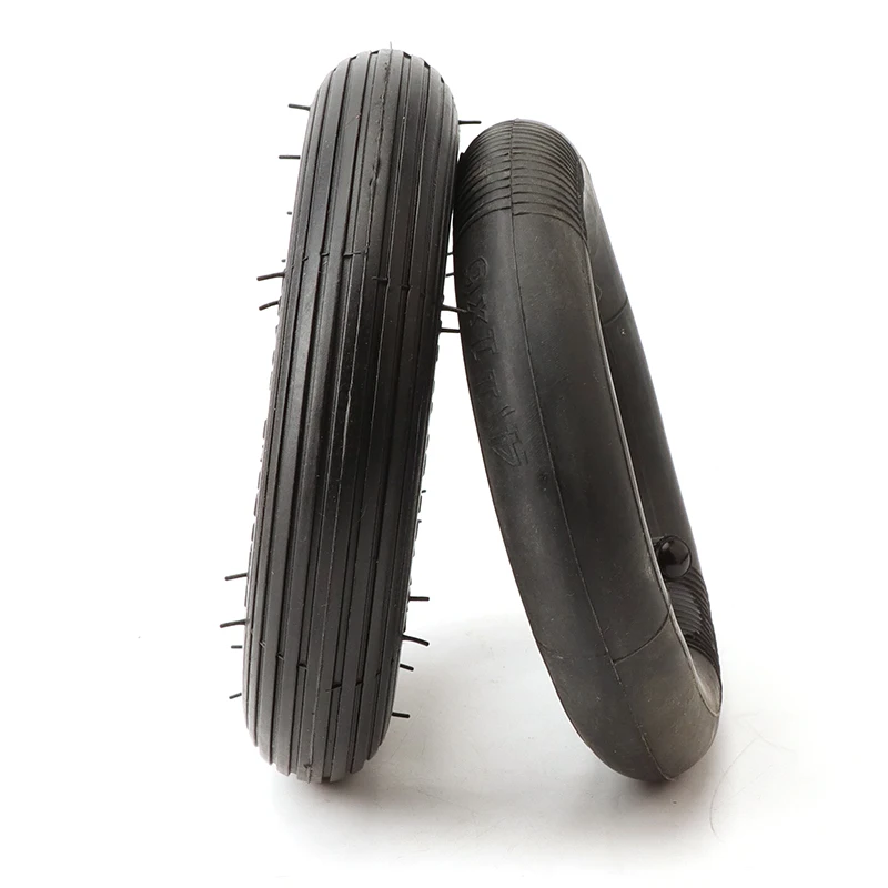 6X1 1/4 Wheels 150mm 6 inch Pneumatic Tire Inner Tube with 4 inch aluminum rims for gas electric scooters e-Bike A-Folding Bike electric scooter tire