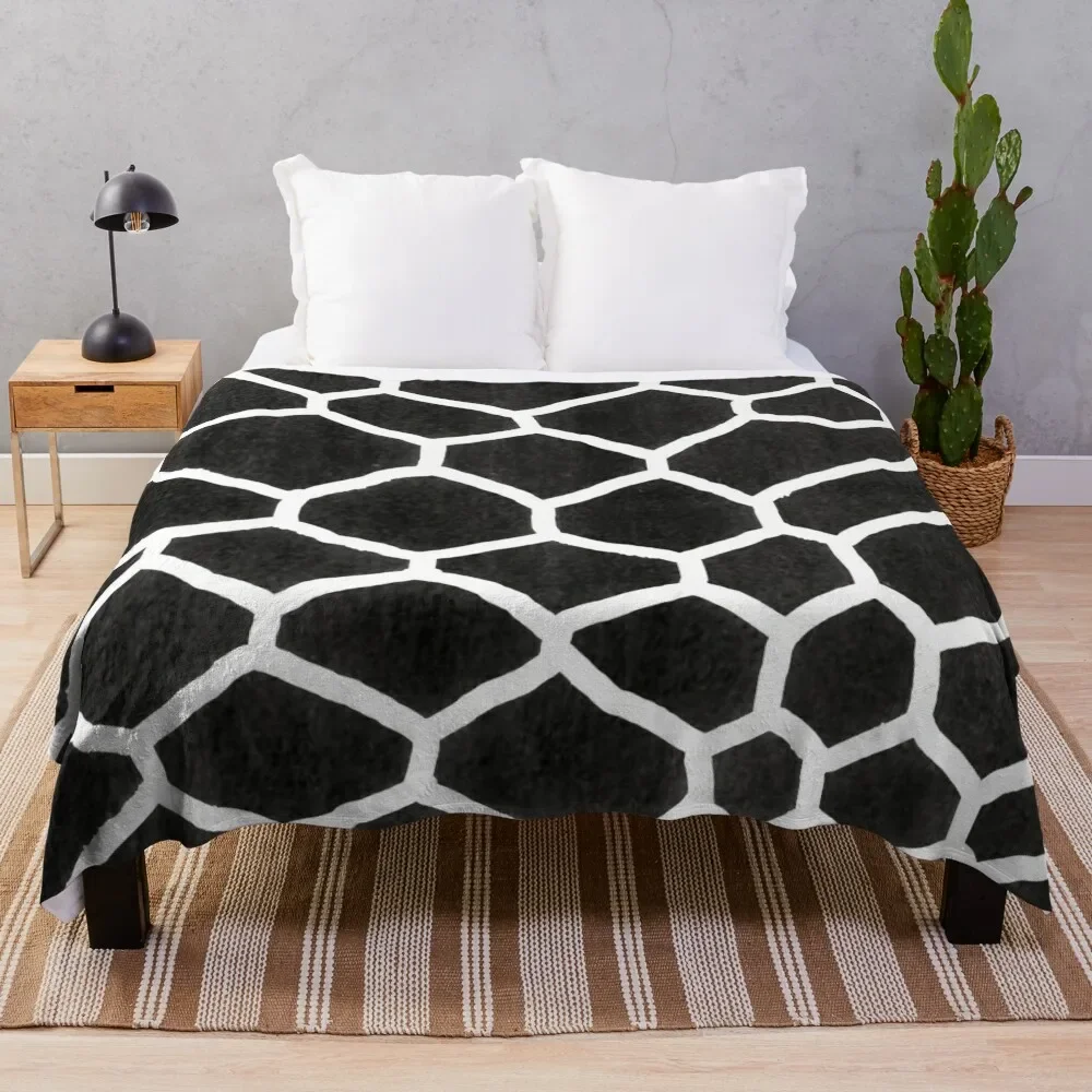 

Марокканские черно-белые подушки KilimBoho, плед, одеяло, односпальные зимние кровати, клетчатая забавная фототкань