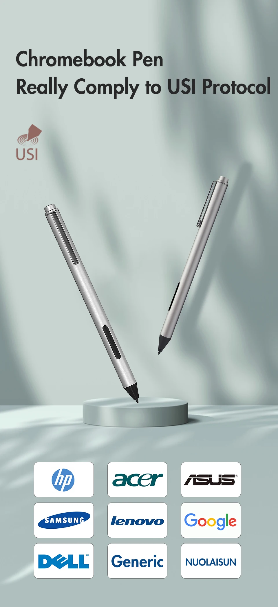 Chrome Os Touch Pen For Chromebook USI Chrome OS Styluses For