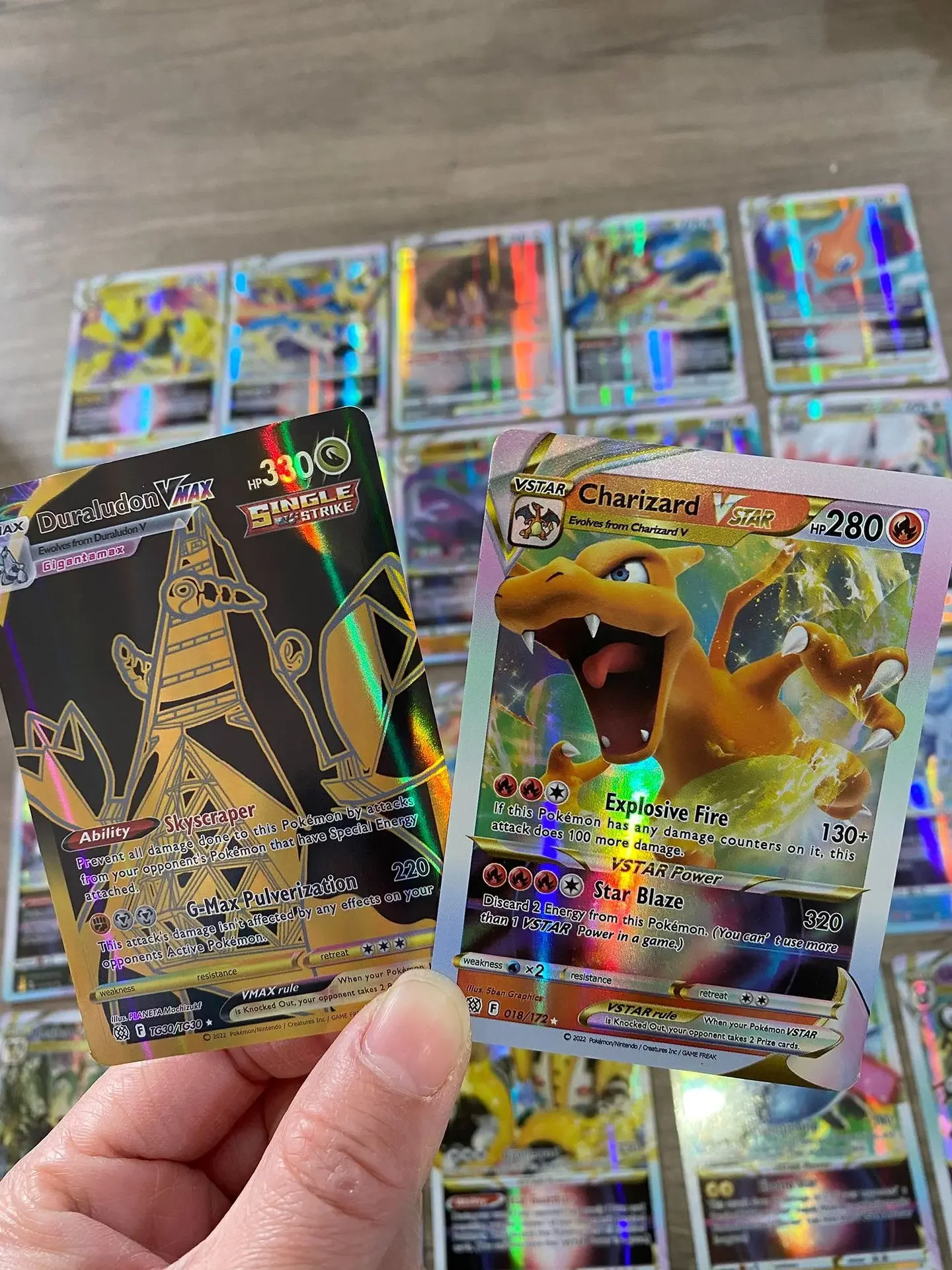 New English Spanish French Pokemon Cards Holographic EX