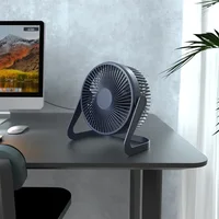USB Desktop Fan 5 Inches Small Desk Cooling Usb Power Portable Fan Super Mute Cooler 180 Degree Rotation Fan For Home Appliance 2