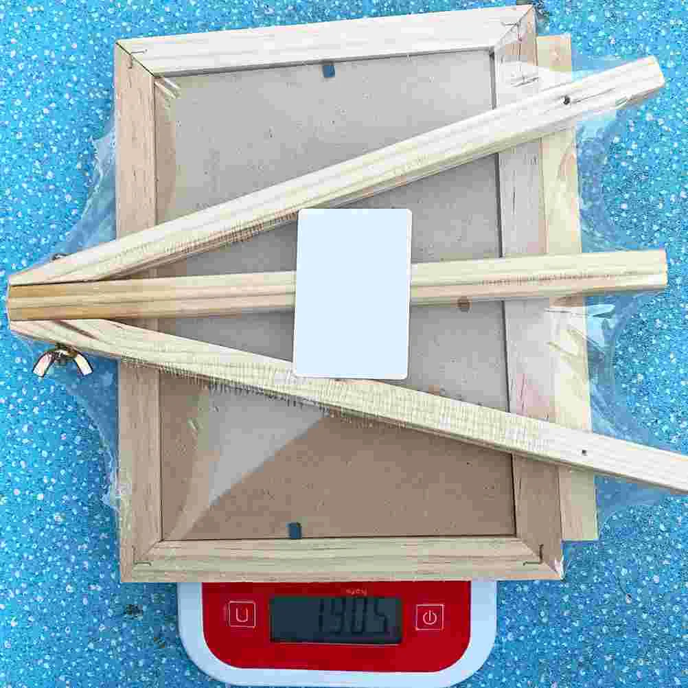 Wooden Painting Board Kids Standing Easel Blackboard Drawing Board Writing Blackboard Blackboard Presentation Supplies