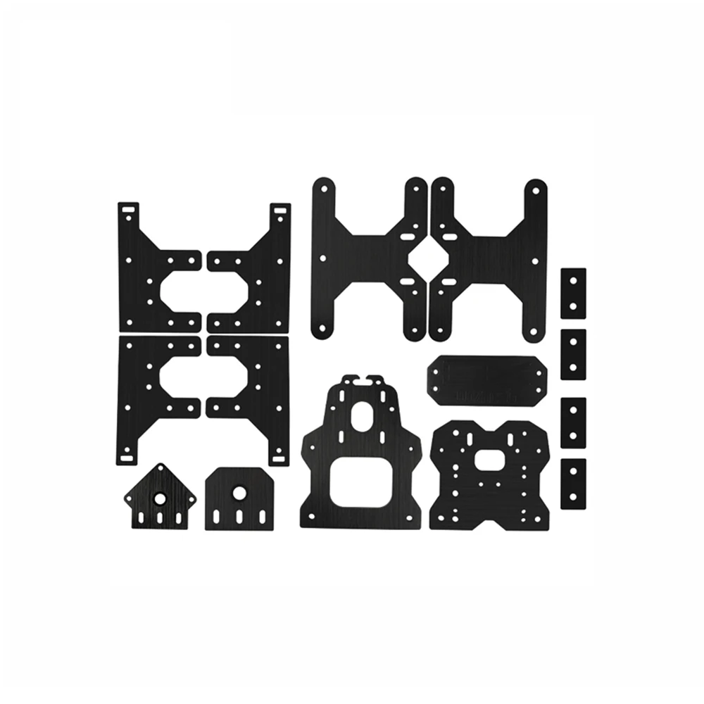 

1Set 3d Printer Parts OOZNEST OX CNC Plates Aluminum Plate Engraving Building Board DIY Parts