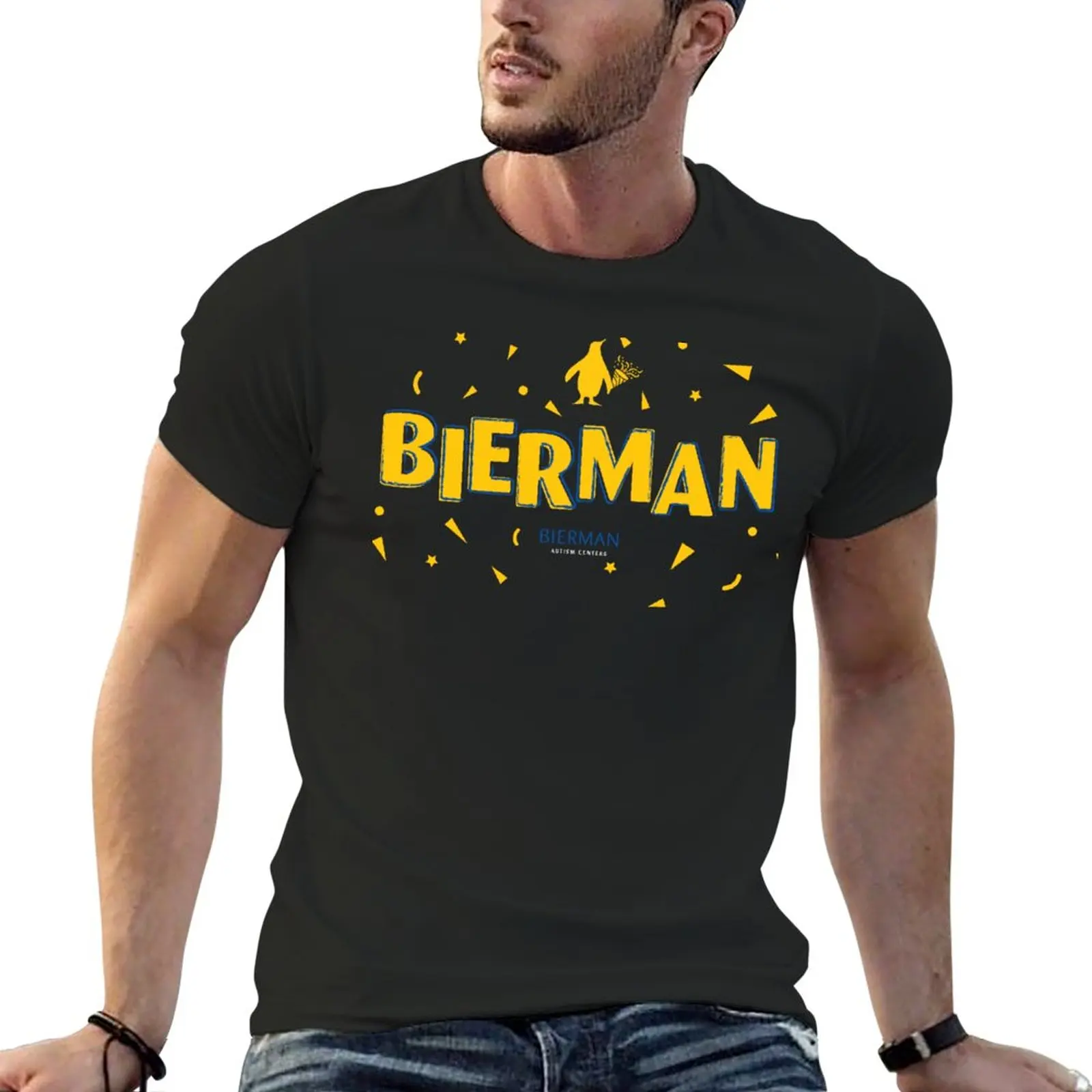 

Bierman Celebration T-Shirt quick-drying boys animal print shirt T-shirt men