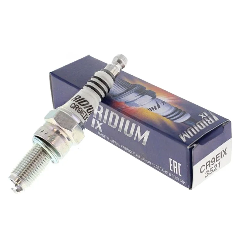 Motorcycle iridium spark plug CR9EIX 3521 5448 For CB400 CBR VTR RZR XP900 XP1000 XP 900 1000 Pair SUZUKI GSXR CR9EIA-9 IU27