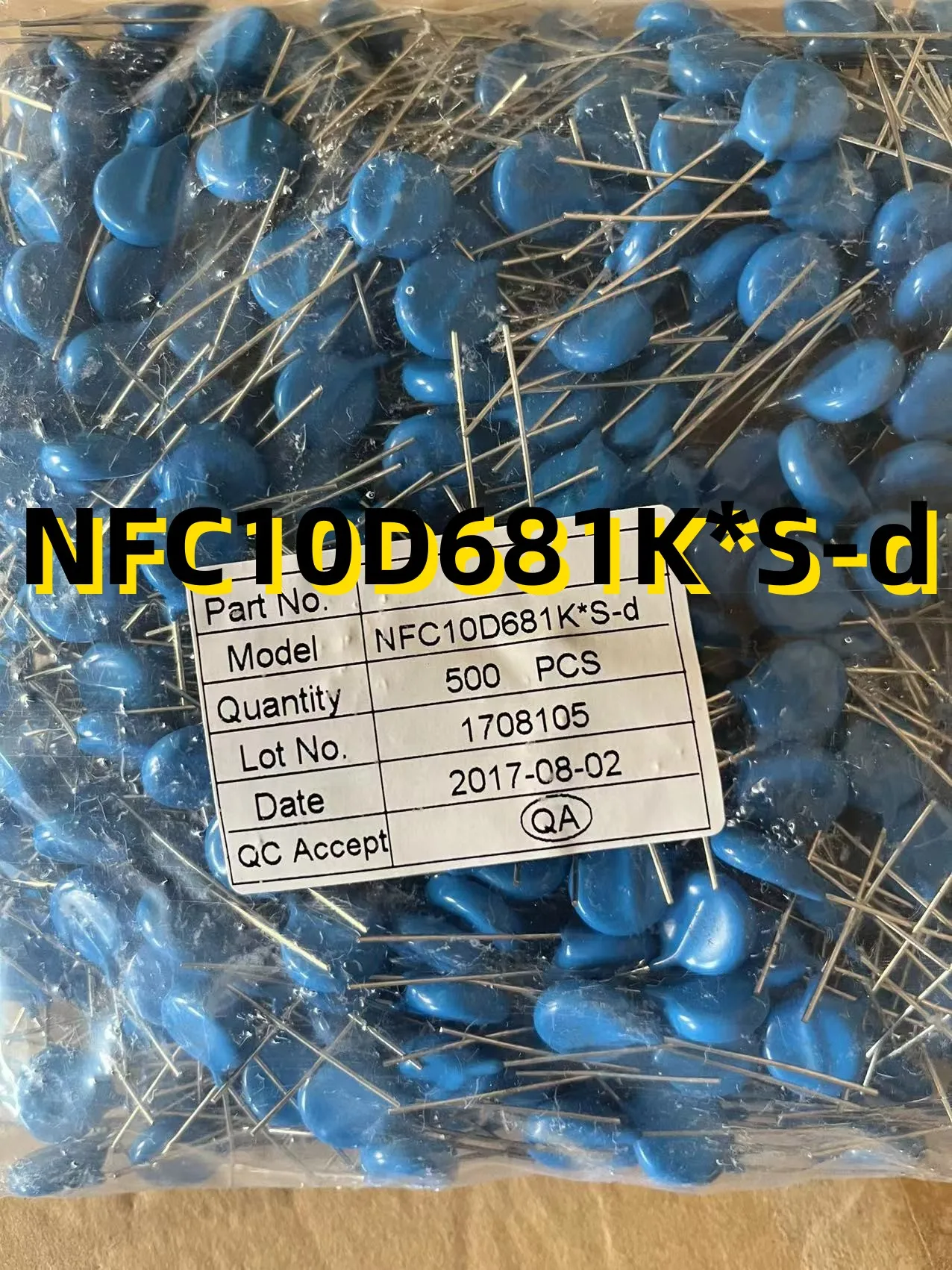 

Варисторы NFC10D681K * S-d, 10 шт.