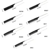 Professional Anti Static Pointed Tail Hair Styling Comb Hair Dye Brush Barber Steel Needle Pin Rat Tip Combs Barber Accessorie 6