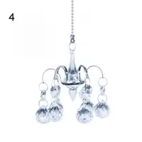 Fuax Crystal Hanging Decorations Outdoor Window Rhinestone Sparking Pendant Hanging Ornament Home Garden Decor 1