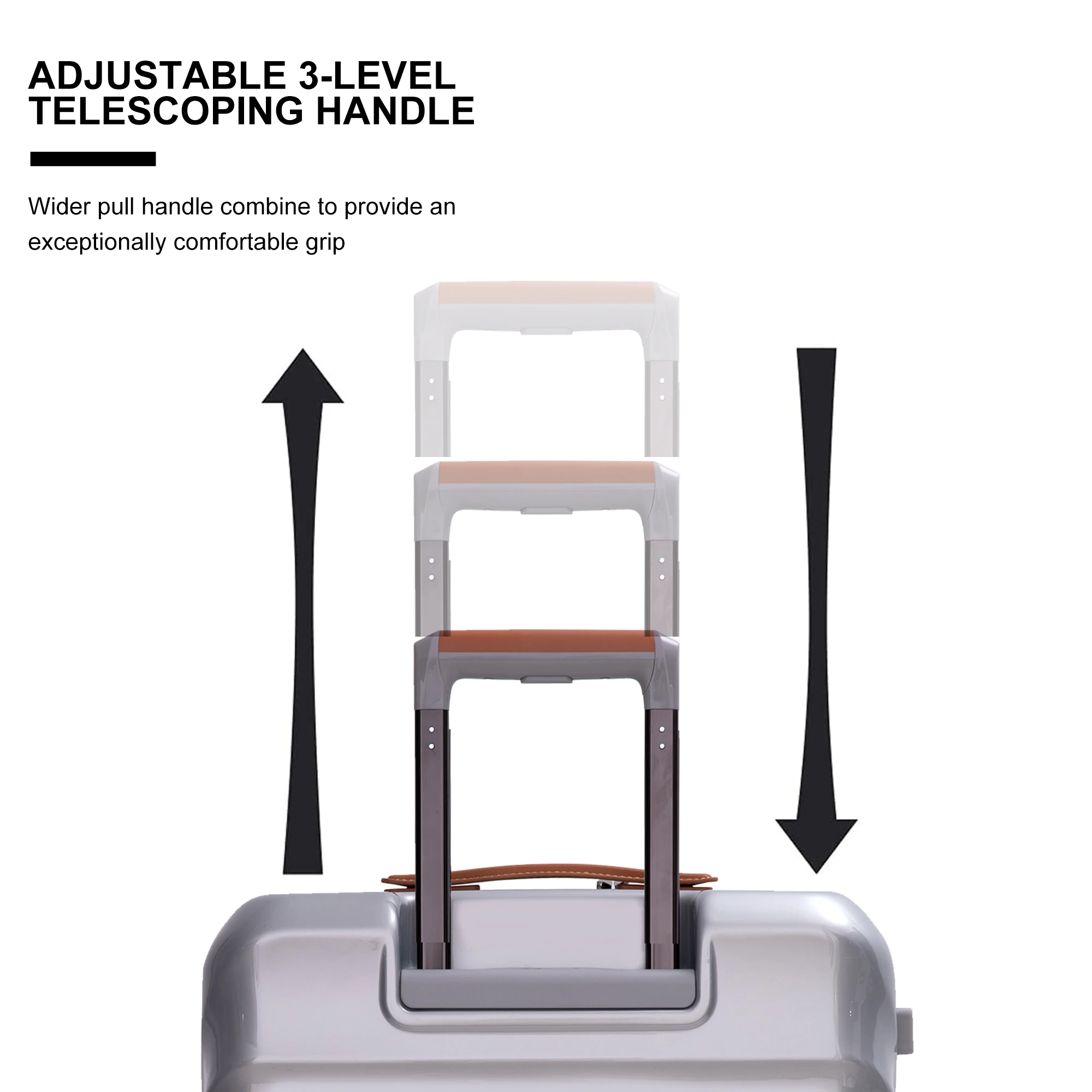 Hardshell 28 Inche Luggage with Spinner Wheels 4