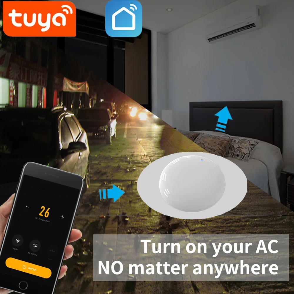 Smart WiFi Infrared Remote Control for Home Automation – Compatible with SmartLife App