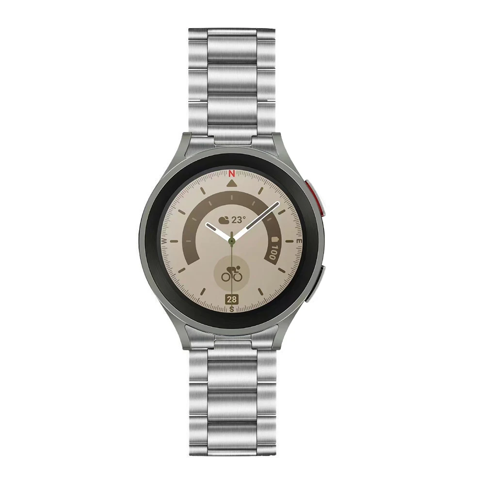 Premium Metal Strap with Curved Interface