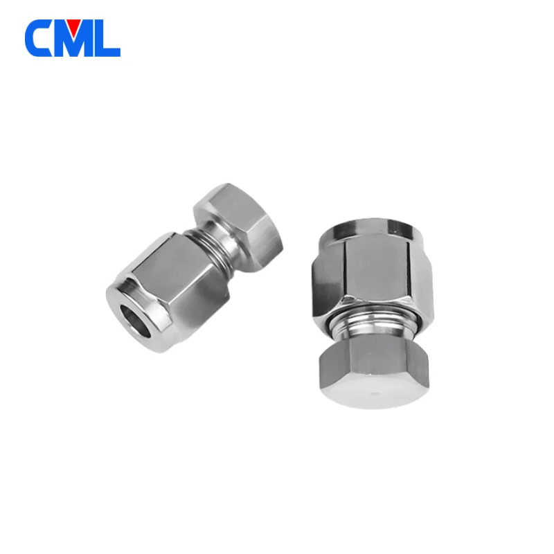 1/8'' 1/4'' 3/8'' 1/2'' 3mm 4mm 6mm 8mm 10mm 12mm 14mm 16mm OD Rohr 304 Edelstahl Endstopfen Stopper Kompressionsbeschläge – Detail 6