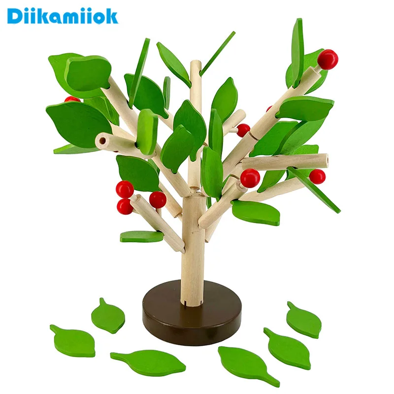 thumbnail image 2 of Wood Christmas Trees Ornament Mini Wood Diy Christmas Trees - New Diy Mini Woode 2 of 14