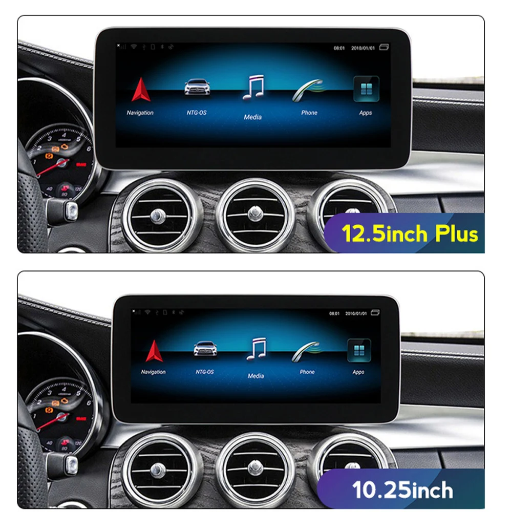 Автомобильная стерео-система на Android 13, 12,3 для Mercedes Benz X Class X200, X220D, X250D, X350D, Автомобильная GPS-навигация, мультимедийный плеер, аудио головное устройство (art.: 3920bc91fd890) - 3920bc91fd890