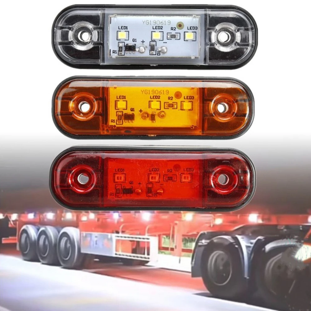 

Efficient And Durable 12V 24V 3LED Waterproof Truck Van Side Light For Enhanced 2024 Hot Sale Brand New And High Quality