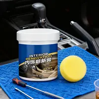 Limpiador Restaurador Cuero Interior Vehículos - Crema Quitamanchas 500g