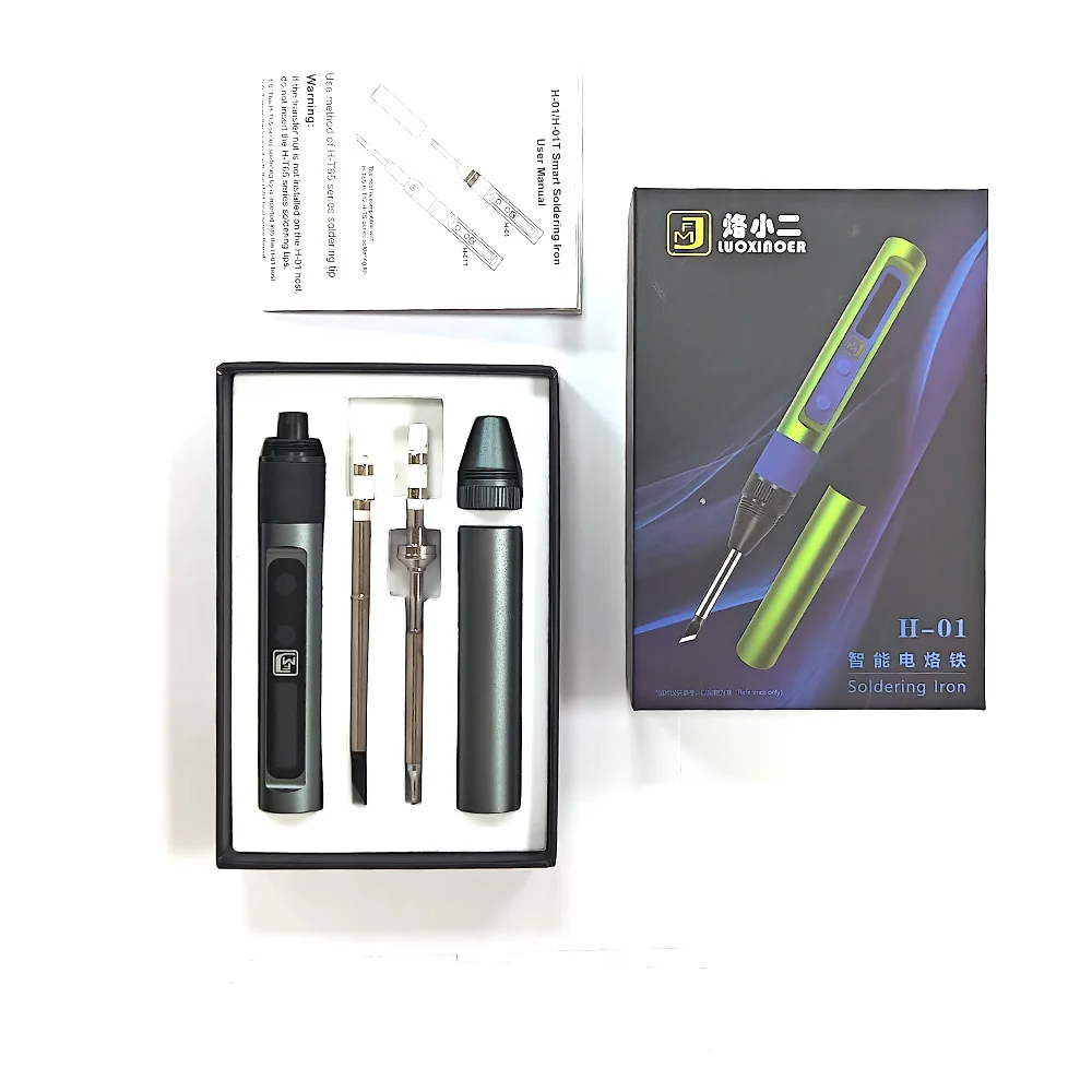 H-01 Soldering Iron 65W Adjustable Temperature PD3.0 Portable Compatible TS and
