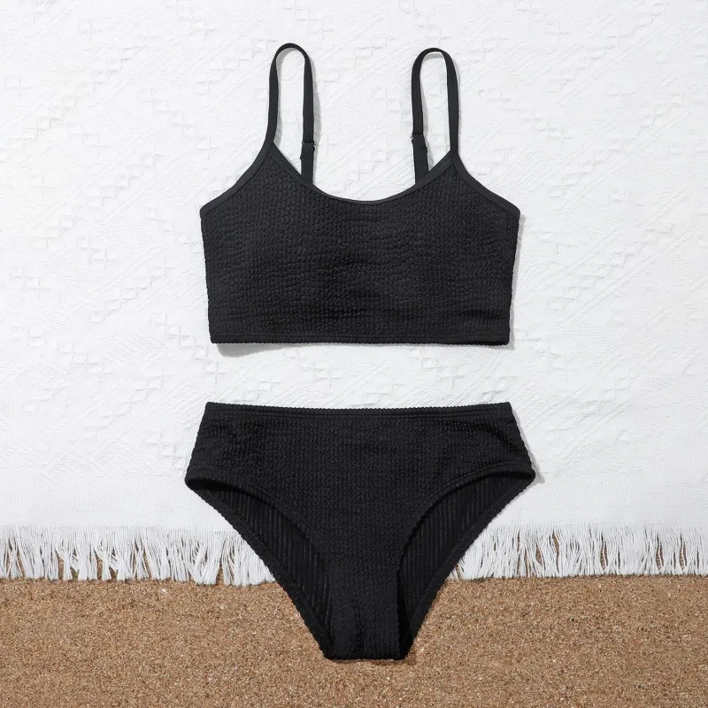 Girls Swimsuit Summer Children Bikini Set Beachwear Bathing Suits