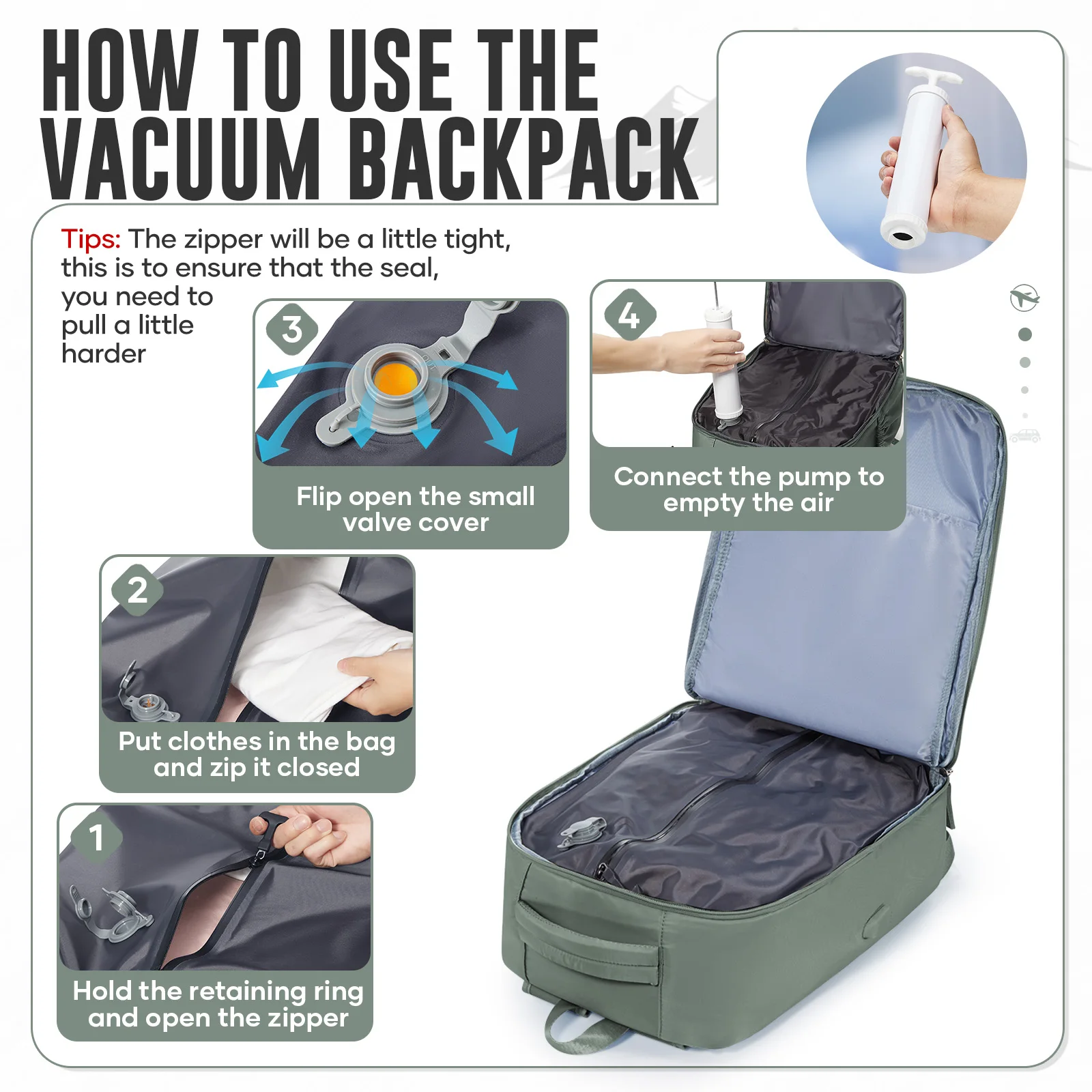 حقيبة ظهر محمولة معتمدة من Ryanair، بأبعاد 40 × 30...