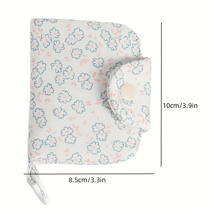 New Women Canvas Wallet Cute Student Coin Purse Card Holder Small Change Pouch Daily Casual Minimalist Design