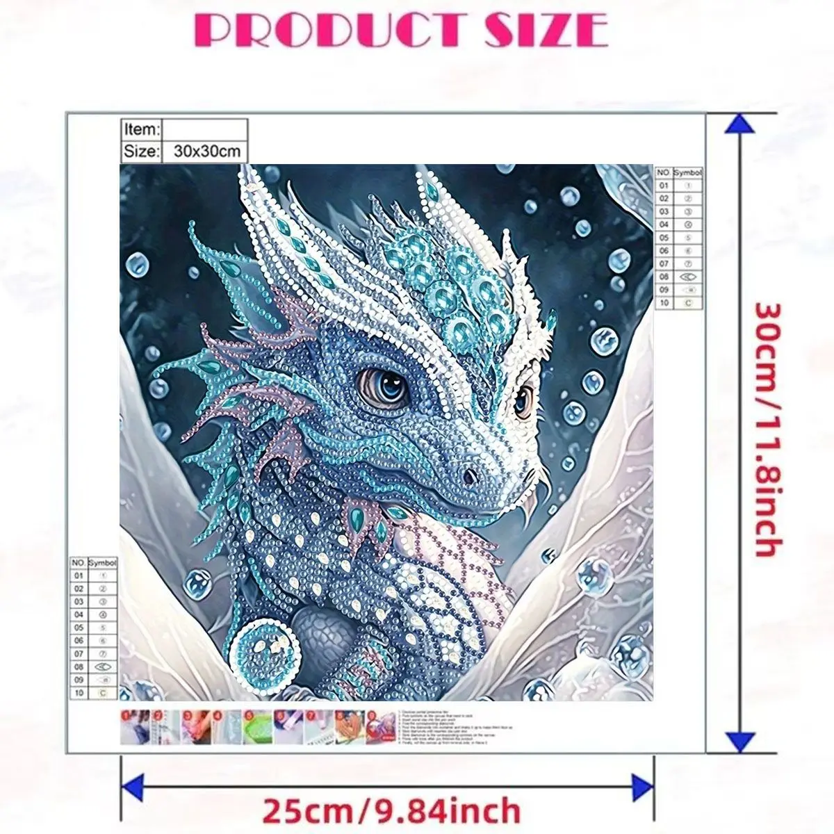 AmzKoi Diamond Painting Bambini, 27 Pezzi 5D Pittura Diamante Adesivo