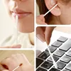 100Pcs Individually Wrapped Cotton Swabs Round Q Tips Double Tipped Paper Sticks Cotton Buds for Ear Beauty Care 3