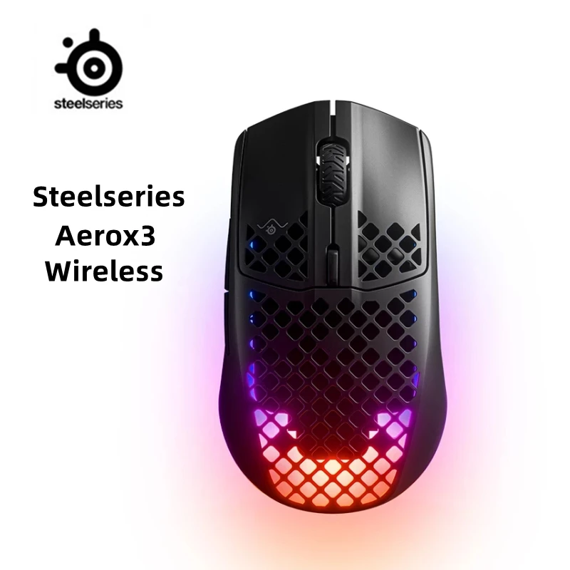Rato Rival100 Rival310 Rival500 Rival600 Rival710 da Série de Steelseries Aerox3 com Prisma Rgb Luz - Imagem 6