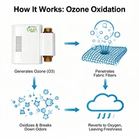 Qiumi Installation du chauffe-eau à l'ozone intelligent domestique, générateur d'ozone spécial pour le lavage mach 4