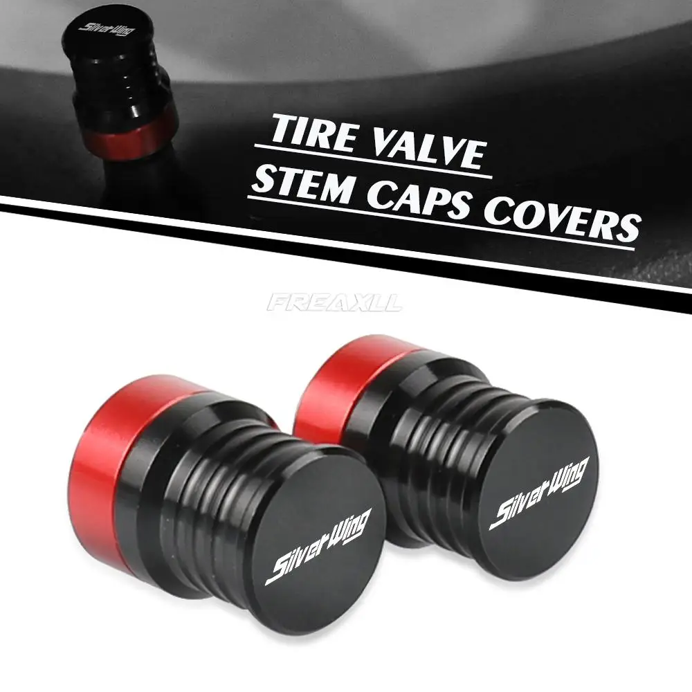 For HONDA FCS600 Silverwing FCS 600 Silver Wing 2001-2011 Motocycles Wheel Tire Valve stem caps Cover Air Caps Stem |