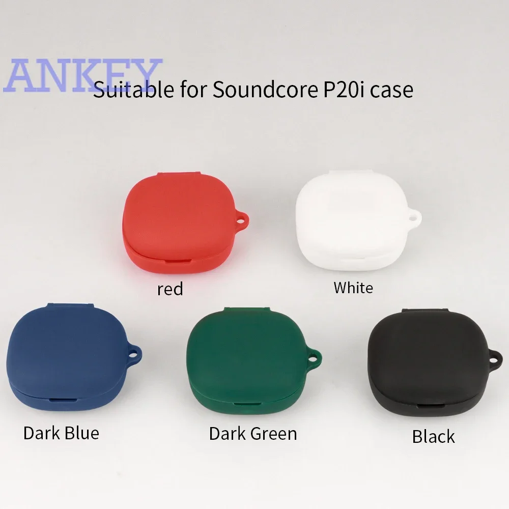 Custodie In Silicone Per Anker Soundcore P20I Cover Per Auricolari Auricolari Accessori Cuffie