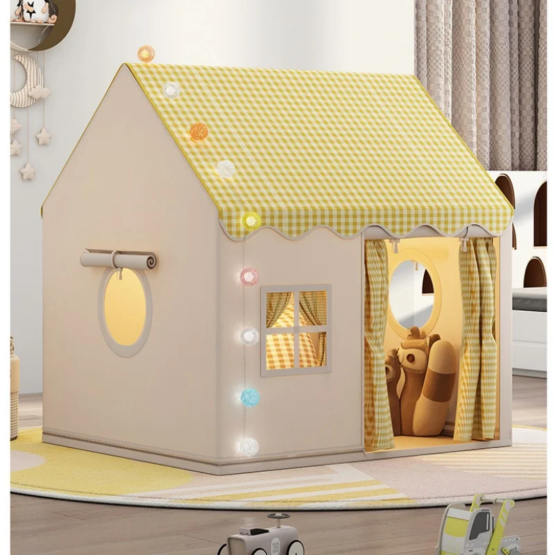 Child Small House Folding Playtent Kid Toy Tent Princess Girl Castle Play House Baby Tent Not include light Ball Chrismas Gift 3
