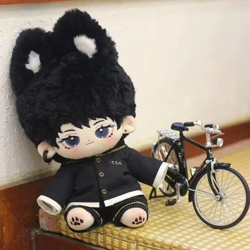 Handmade Limited 3pc 20cm Doll Clothes School Uniforms Japanese Style Teenagers Hat Shirt Coat Pants Doll Outfits Gift 4