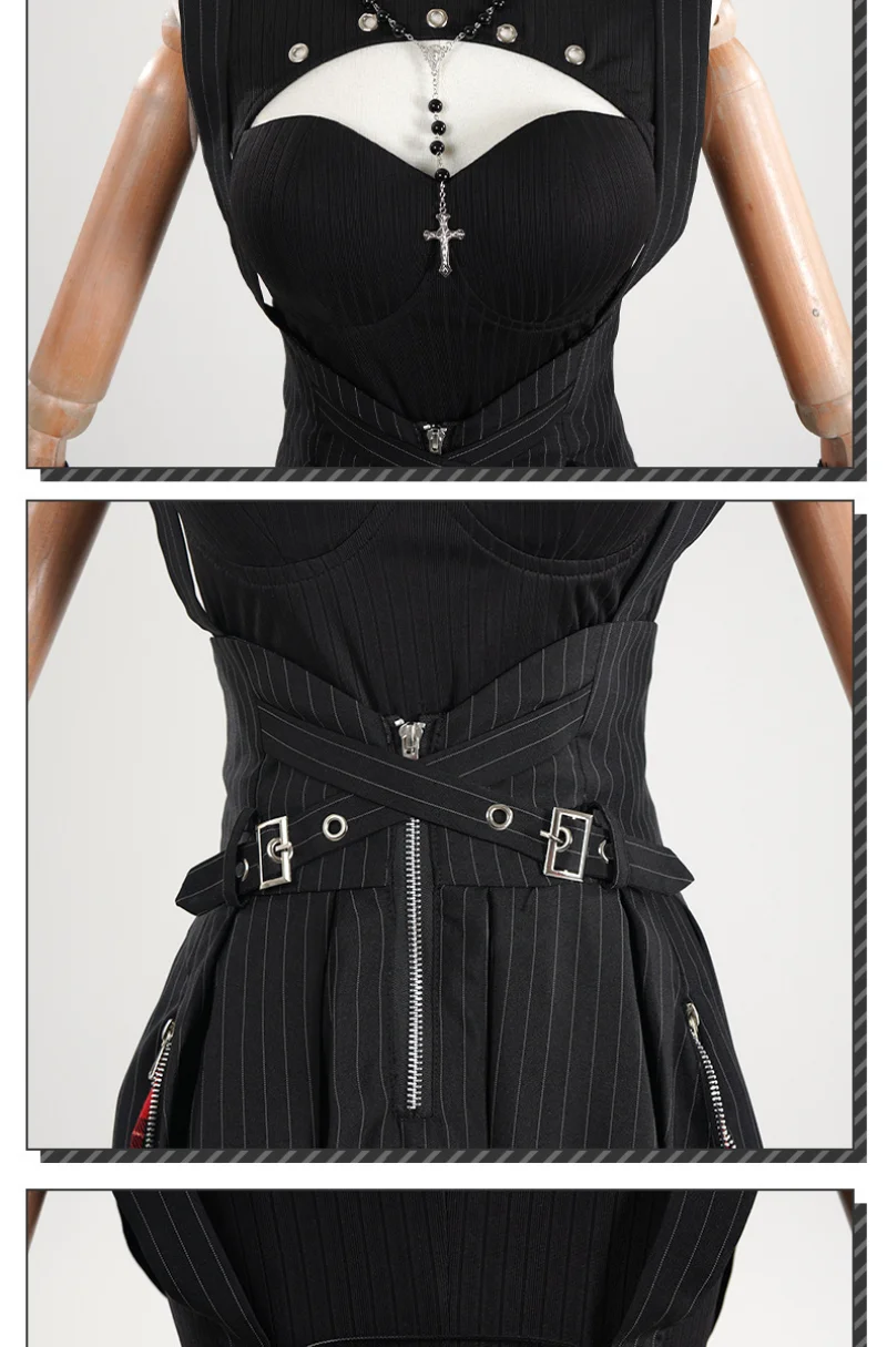 Death Note Misa Amane Gothic Dress Cosplay Costume
