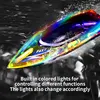 RC Speedboat Boat 30 KM/H High Horsepower Electric Speed Racing Speedboat 42cm Speedship Outdoor Boats Toys For Boys 3
