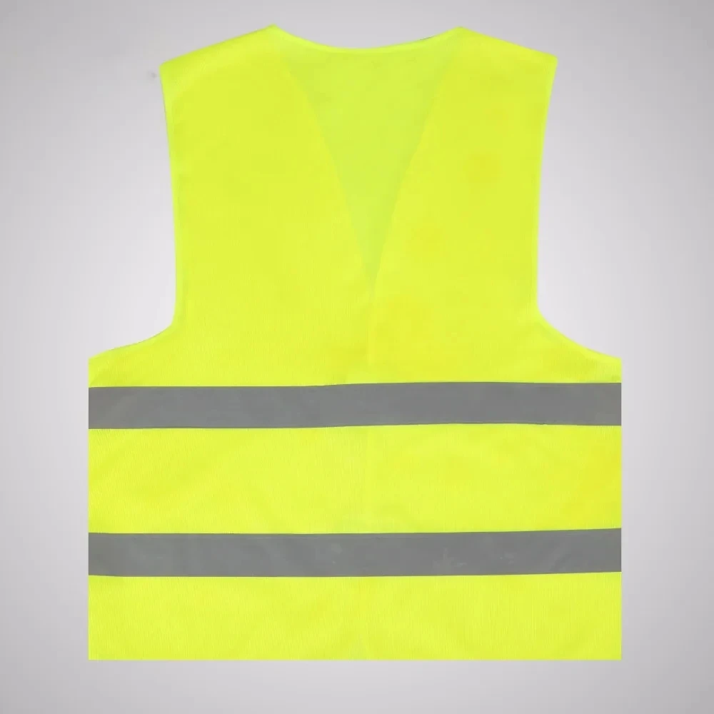 High Visibility Reflective Safety Clothing for Motorcycle Bike Ride Sanitation Worker Outdoor Warning Shirt Vest Traffic Safety