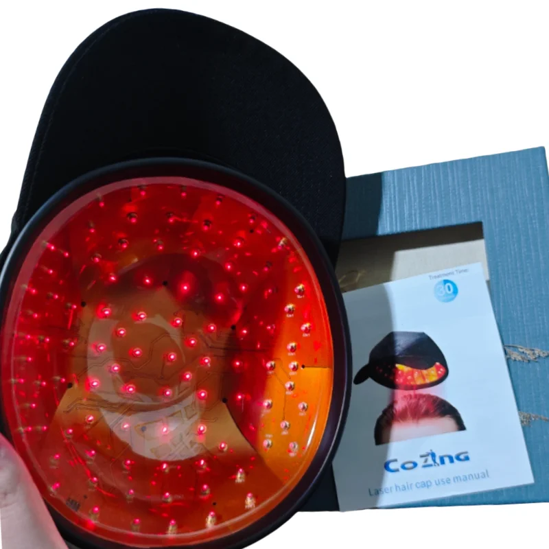 650nm Diode Red Light Baseball Hat Laser Lllt Hair Revive Red Light Therapy Hat Hair Grow Laser Cap For Hair Regrowth